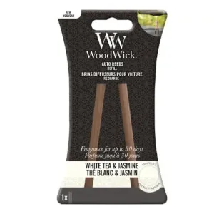 WoodWick Autóillatosító utántöltő White Tea & Jasmine (Auto Reeds Refill)