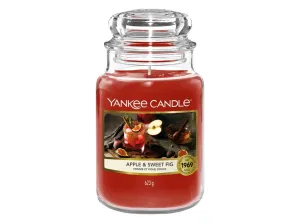 Yankee Candle Illatgyertya Classic Apple & Sweet Fig 623 nagy