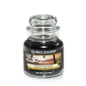 Yankee Candle Illatgyertya Classic Black Coconut 104 g - kicsi