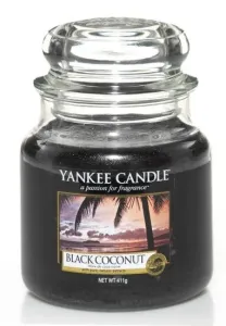 Yankee Candle Illatgyertya Classic Black Coconut 411 g - közepes