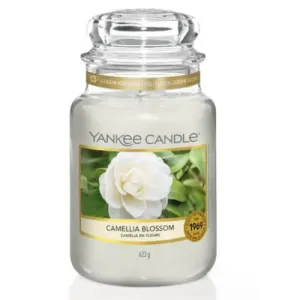 Yankee Candle Illatgyertya Classic Camellia Blossom 623 g - nagy
