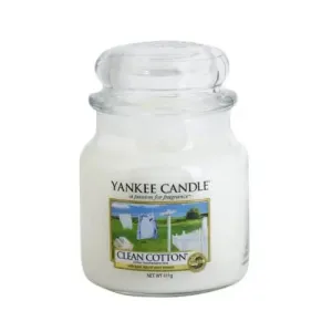 Yankee Candle Illatgyertya Classic Clean Cotton 411 g - közepes