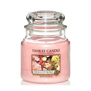 Yankee Candle Illatgyertya Classic közepes Fresh Cut Roses 411 g