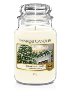Yankee Candle Illatgyertya Classic Twinkling Lights 623 g - nagy