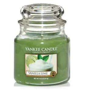 Yankee Candle Illatgyertya Classic Vanilla Lime 411 g - közepes