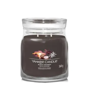 Yankee Candle Illatgyertya Signature Black Coconut 368 g közepes