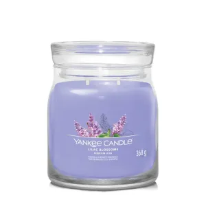 Yankee Candle Lilac Blossoms illatgyertya I. Signature 368 g Gyertya, mécses