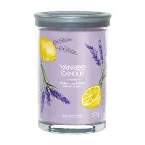 Yankee Candle Signature Lemon Lavender Tumbler illatgyertya 567g Gyertya, mécses