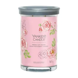 Yankee Candle Illatgyertya Signature tumbler nagy Fresh Cut Roses 567 g - nagy