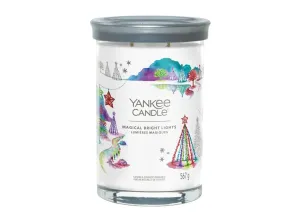 Yankee Candle Illatgyertya Signature tumbler nagy Magical Bright Lights 567 g