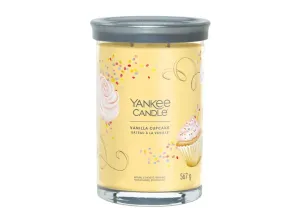 Yankee Candle Illatgyertya Signature tumbler Vanilla Cupcake 567 g - nagy