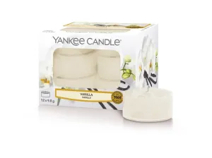 Yankee Candle Illatos teamécsesek Vanilla 12 x 9,8 g