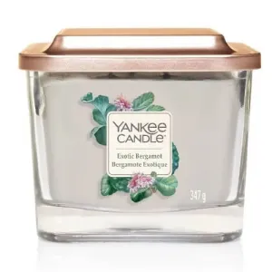Yankee Candle Közepes négyzet alakú illatgyertya Exotic Bergamot 347 g