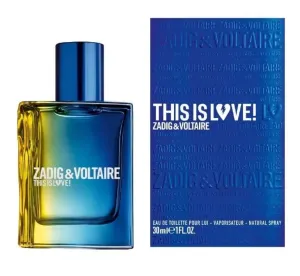 Zadig & Voltaire This is Love! for Him EDT 30 ml Parfüm