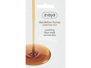 Ziaja Nyugtató maszk gyermekláncfű mézzel normál bőrre (Soothing Face Mask) 7 ml