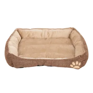 Basic puha ágy kutyáknak, macskáknak- H 54 x Sz 48 x M 11 cm