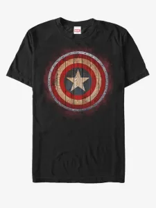 ZOOT.Fan Captain America Shield Marvel Póló Fekete