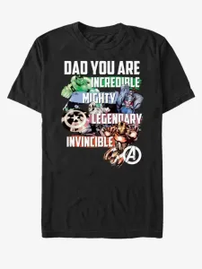 ZOOT.Fan Marvel Avenger Dad Póló Fekete