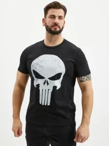 ZOOT.Fan Punisher Skull Marvel Póló Fekete